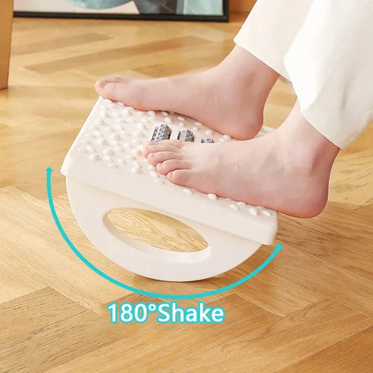 Portability Foot Rest Under Desk Footrest Ergonomic Foot Stool With Massage Rollers Foot Rest For Home Office Work