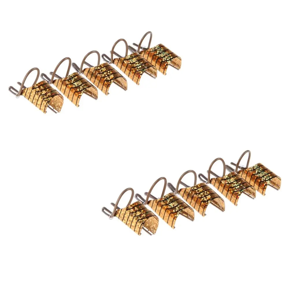 10Pcs Reusable Aluminum Nail Extension Pallets Tips Forms Nail Art Extension Sticker Builder Form Guide Stencil Manicure Tools